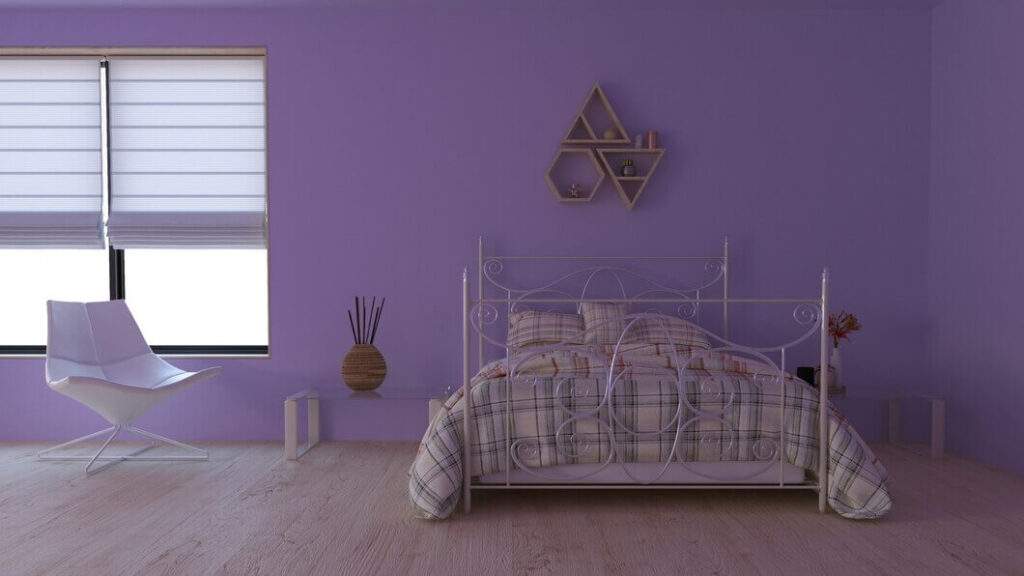 Bedroom Decor Ideas Purple