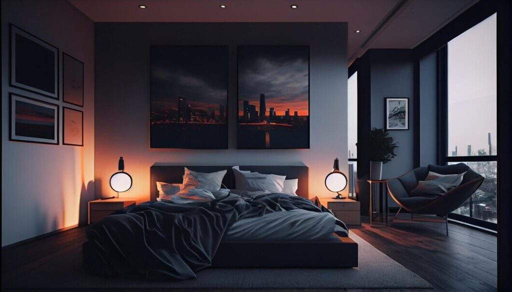 Bedroom Design Dark